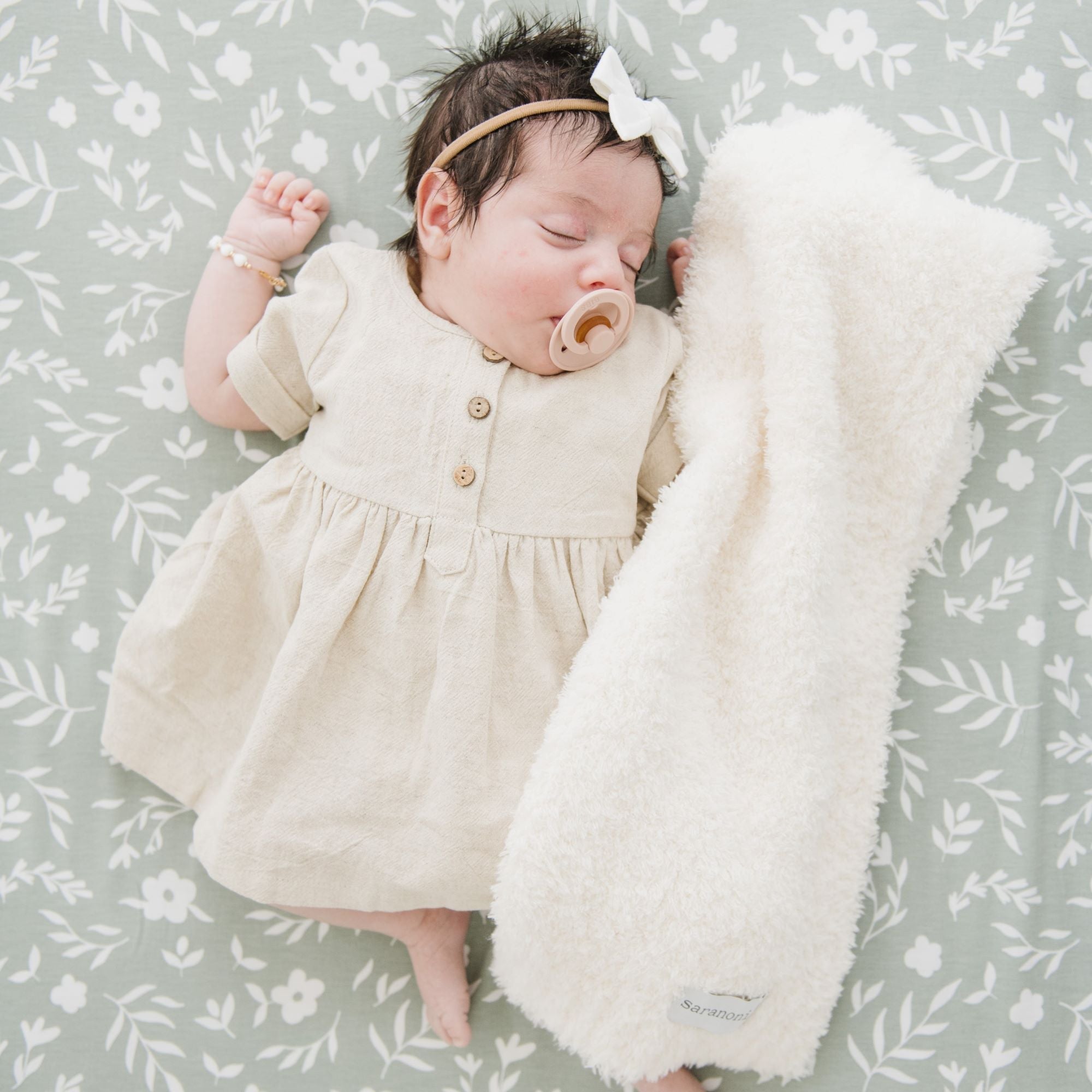 Bamboni Mini Bamboo Rayon Baby Blankets 15x20 Inches