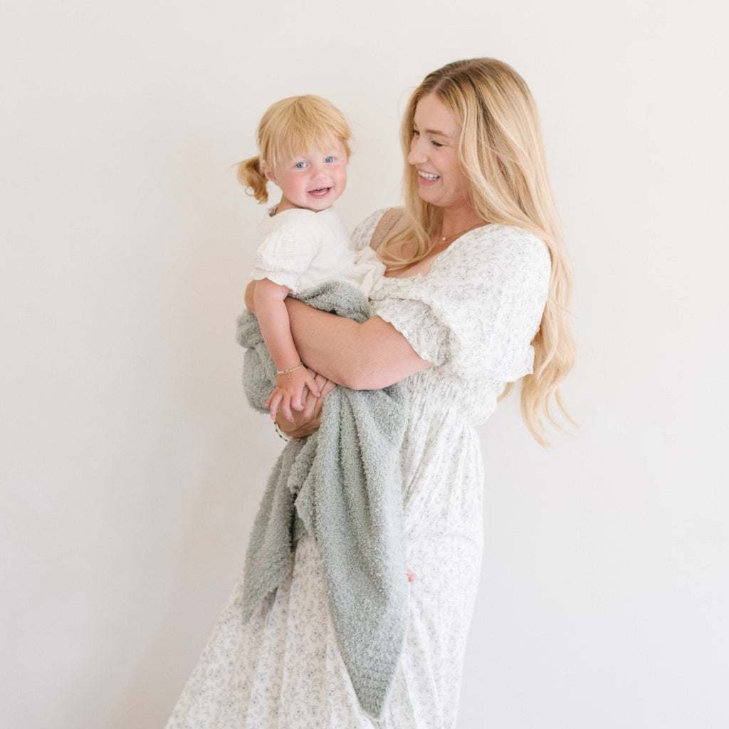 Bamboni® Receiving Blanket 30" x 40" Bamboo Rayon Blend