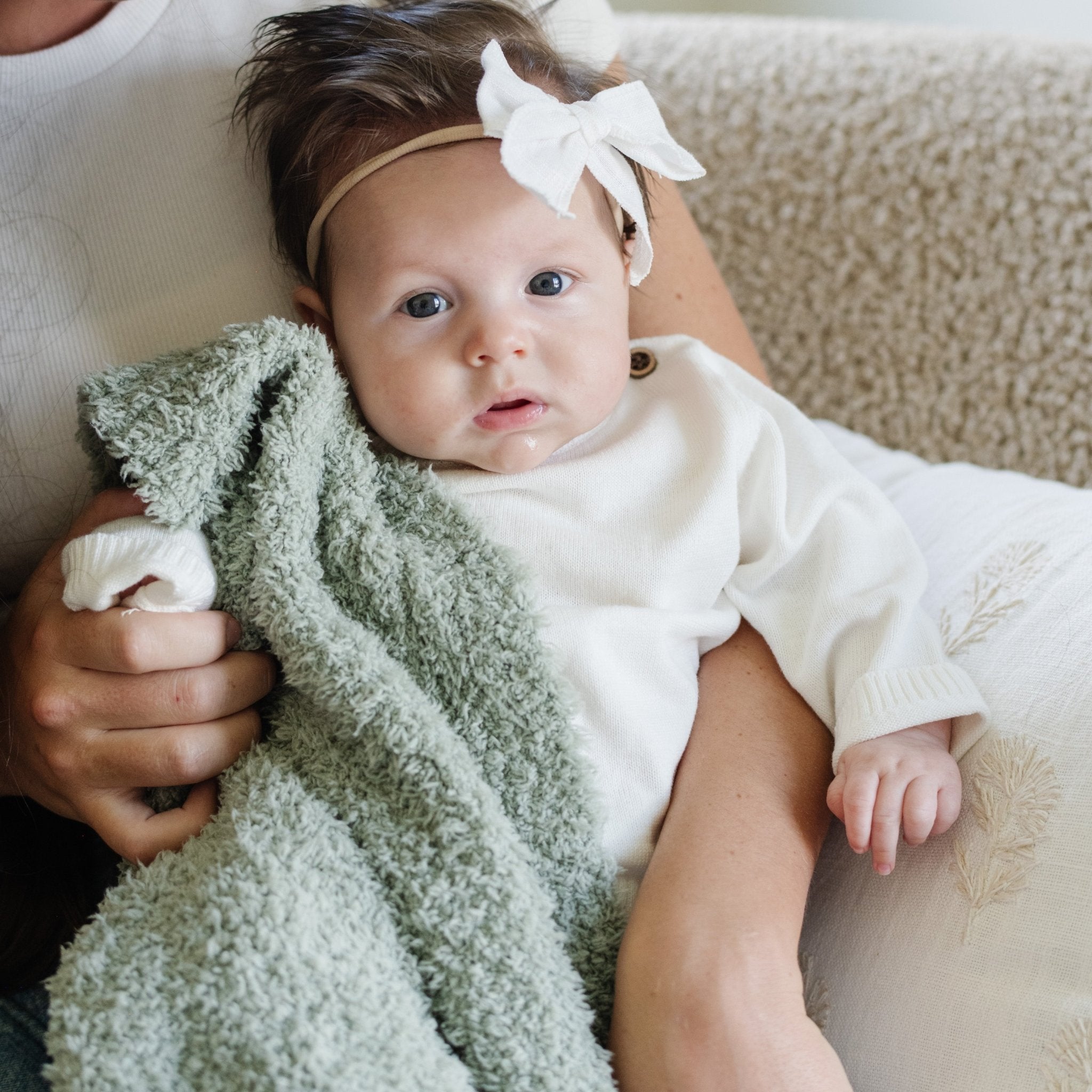 Bamboni® Receiving Blanket 30" x 40" Bamboo Rayon Blend
