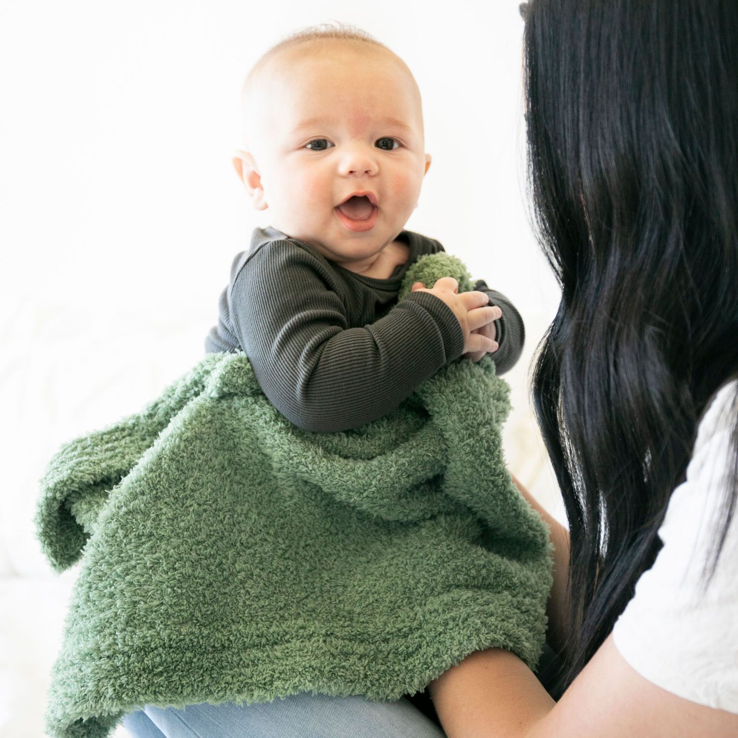 Bamboni® Receiving Blanket 30" x 40" Bamboo Rayon Blend