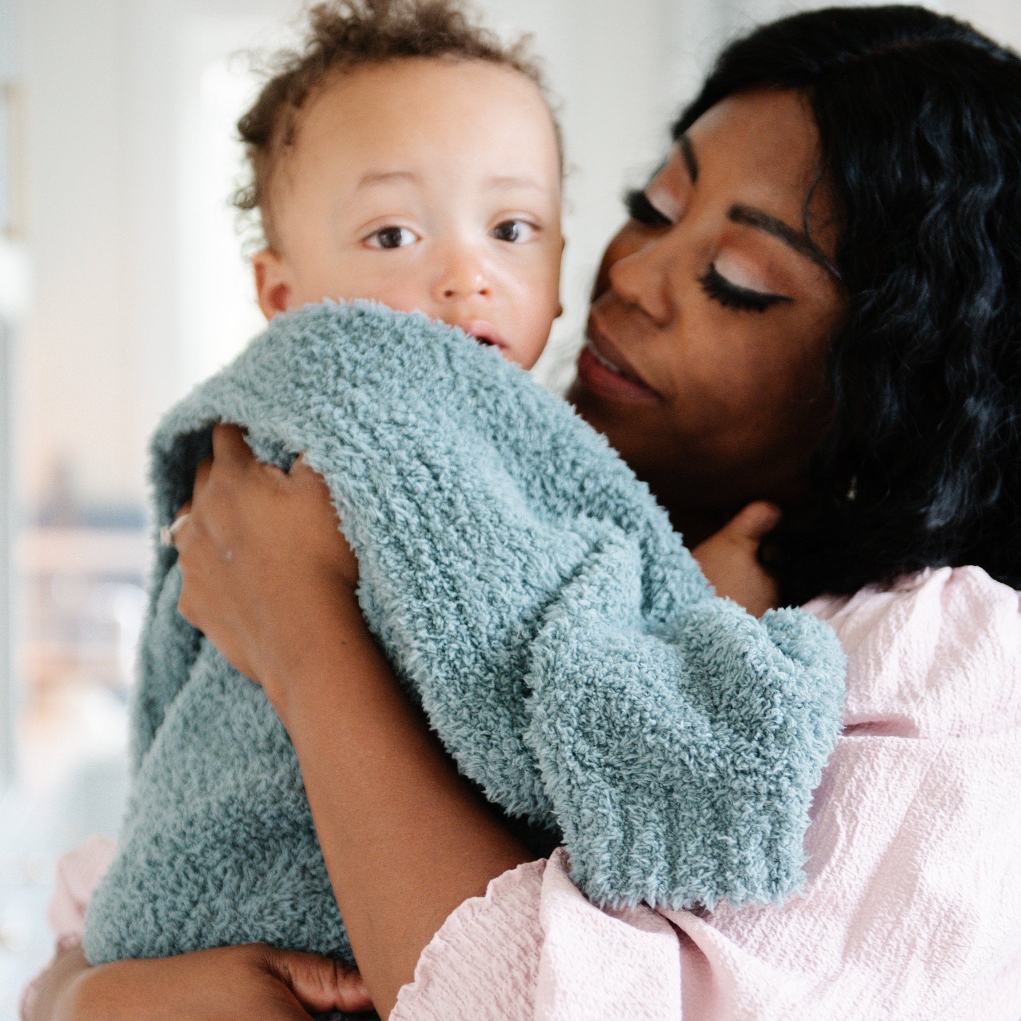 Bamboni® Receiving Blanket 30" x 40" Bamboo Rayon Blend