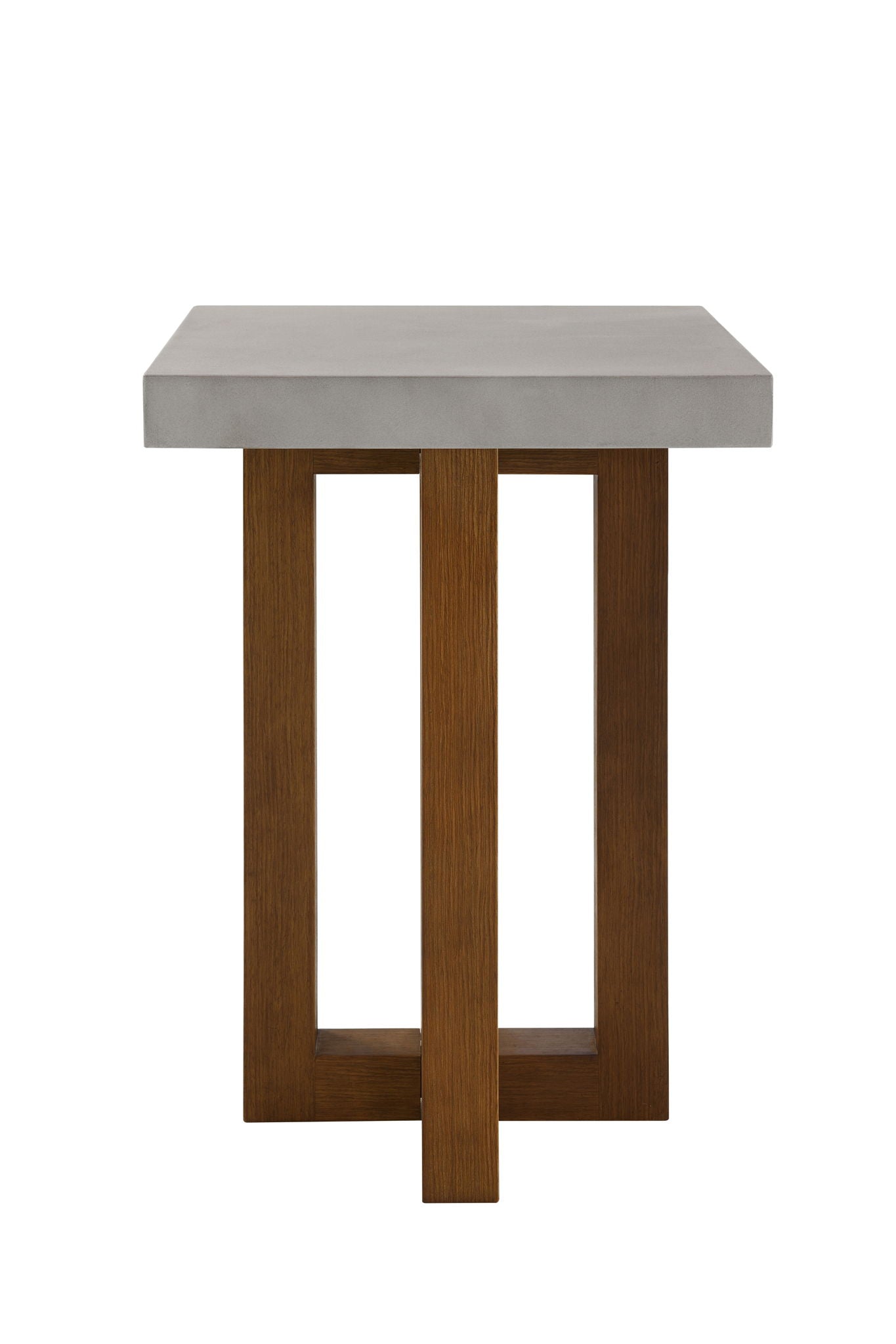 Keven Faux Concrete Top Table