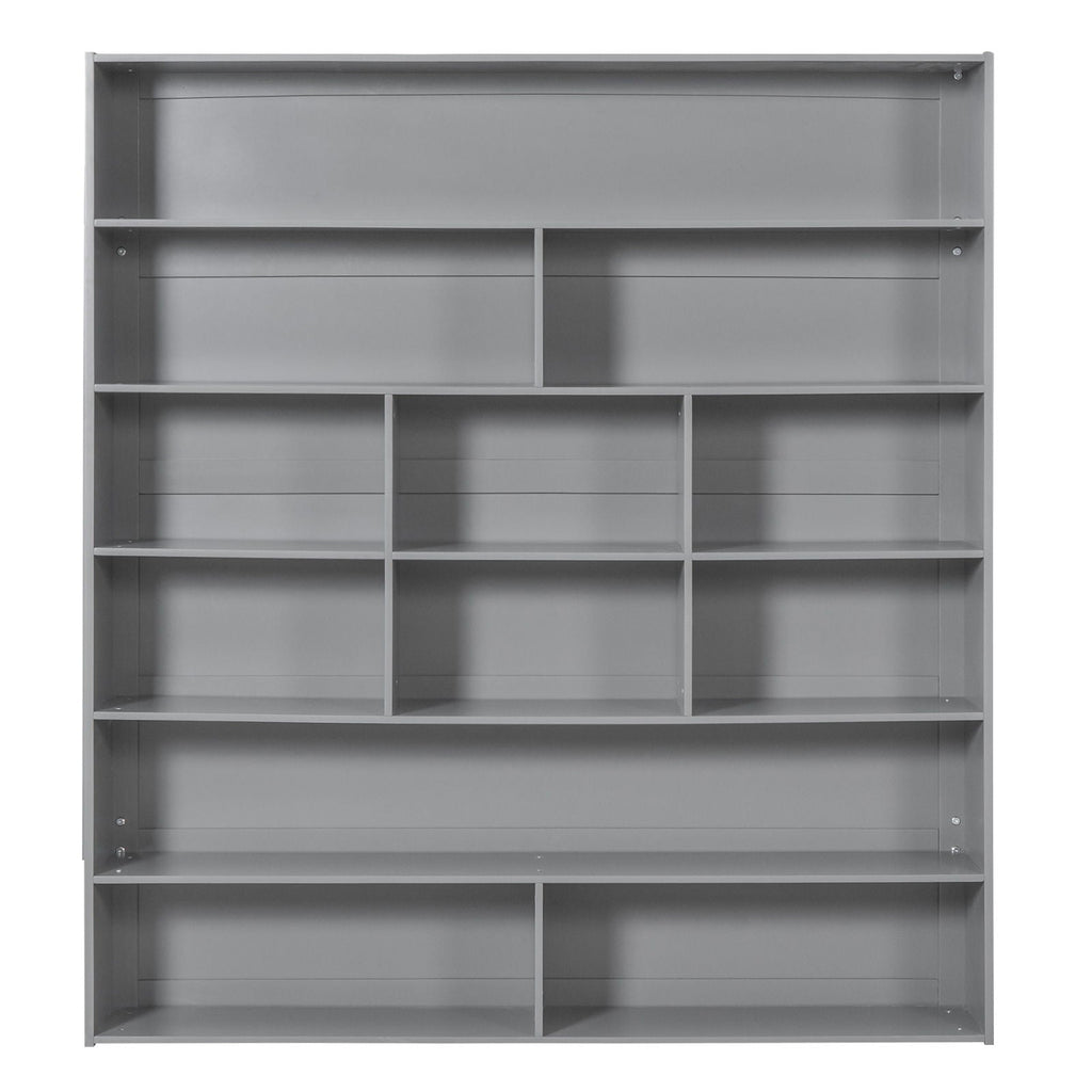 Bunk Bed With 2 Drawers And Multi Layer Cabinet