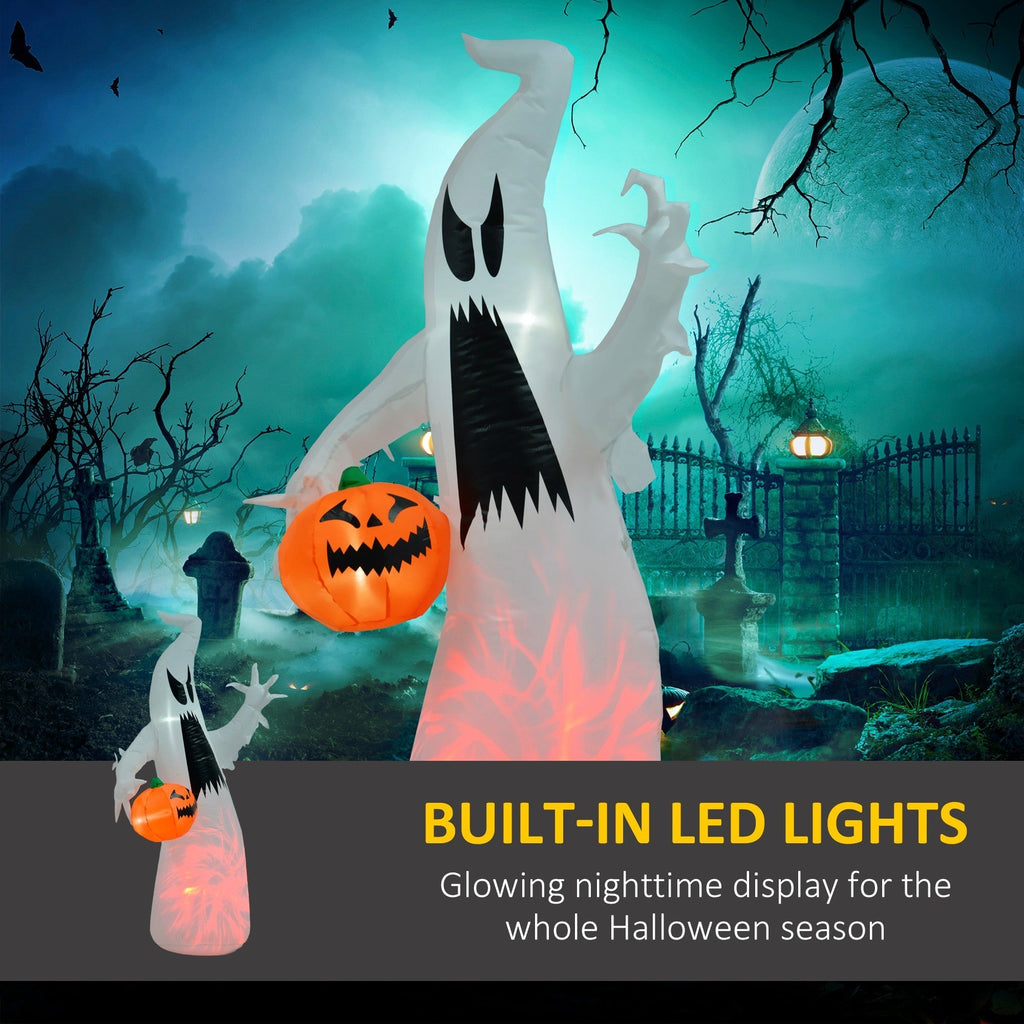 5.9' Towering LED-Lit Inflatable Ghost