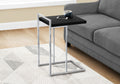 C-Shaped Accent Table, Contemporary & Modern