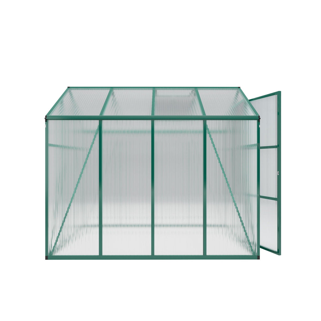 Polycarbonate Walk-In house, Raised Base For Outdoor In All Season