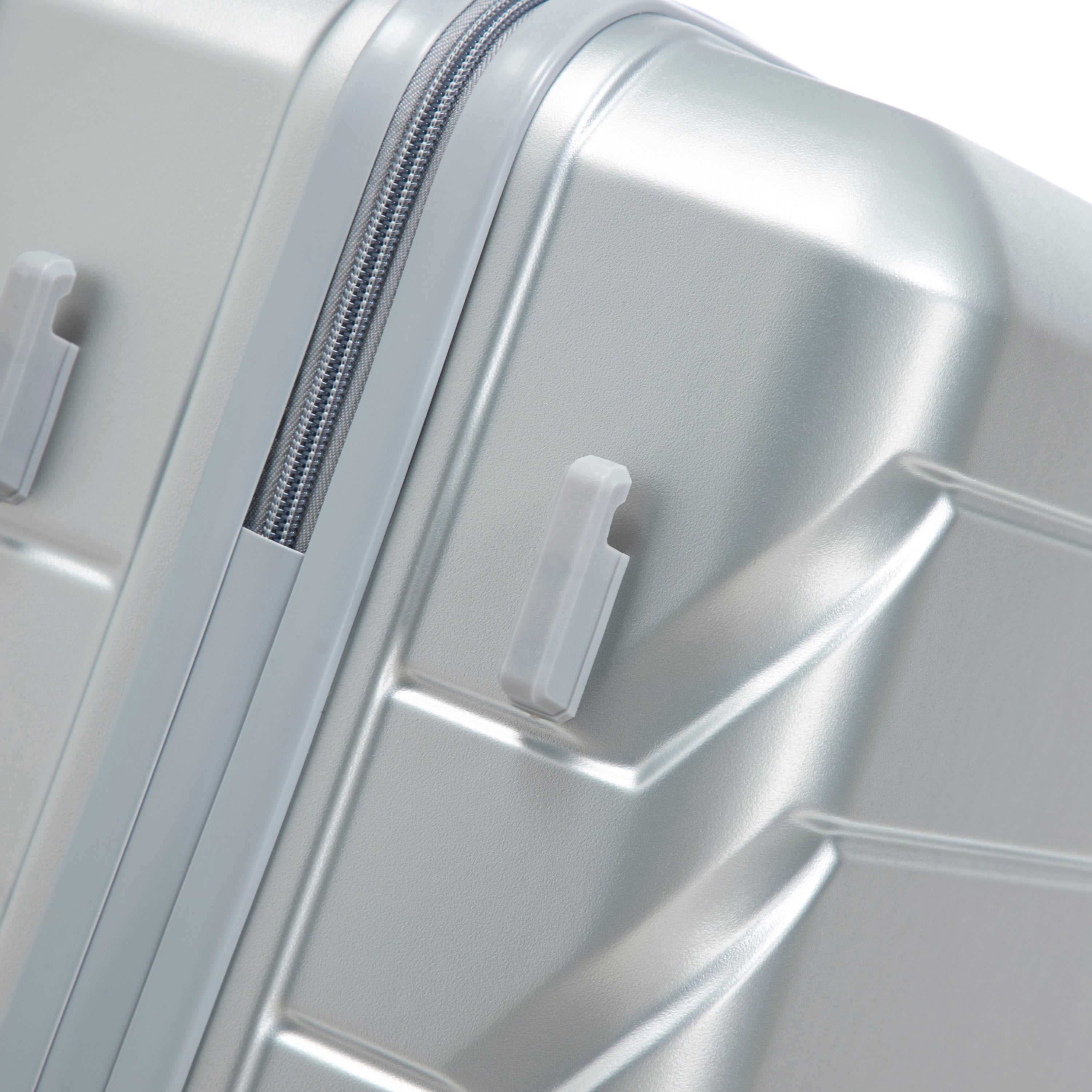 3-Piece ABS Spinner Wheel Luggage Set with Combination Lock