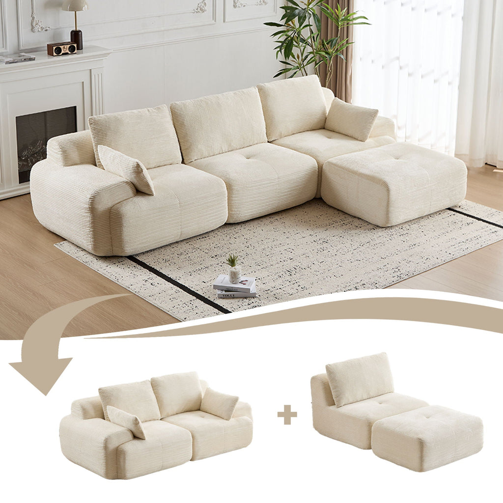 Compressed Sofa Large Sectional Couches for Living Room