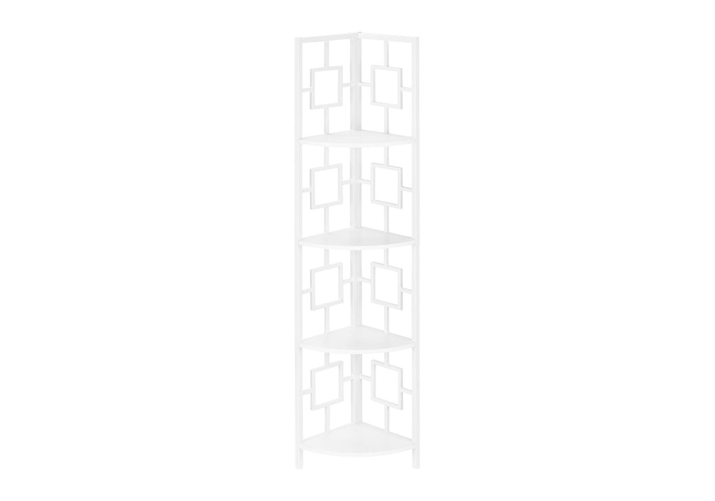 4 Tier Corner Bookshelf - Contemporary & Modern