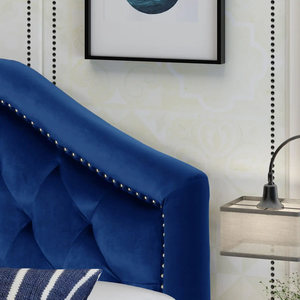 Kaarina Contemporary Tufted Fabric Headboard