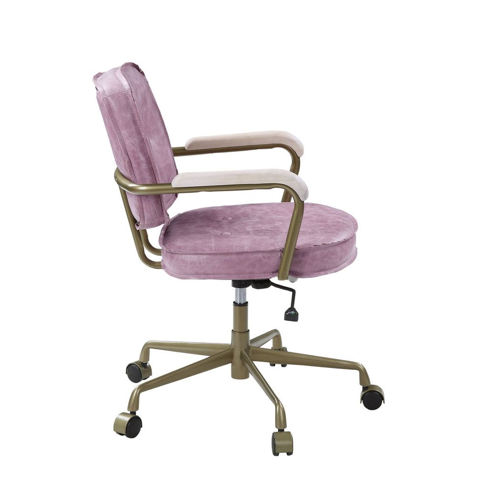 Siecross Top Grain Leather Office Chair