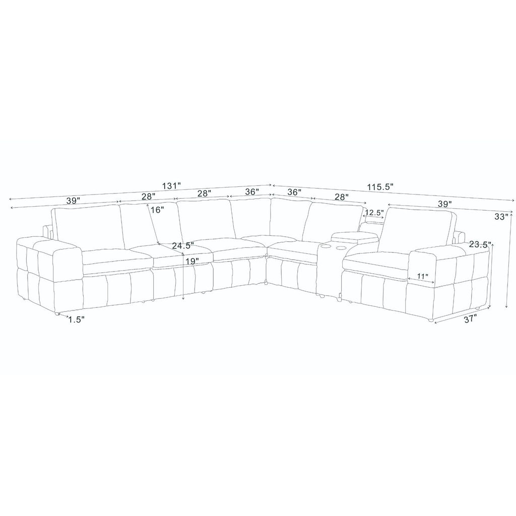 Large - Arm Upholstery Modular Sectional With Custom Configuration - Olive Green