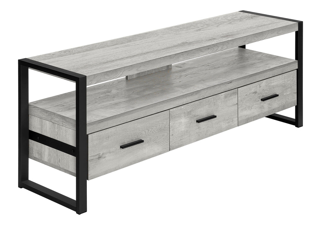 TV Stand Console Media Entertainment Center with Storage Drawers