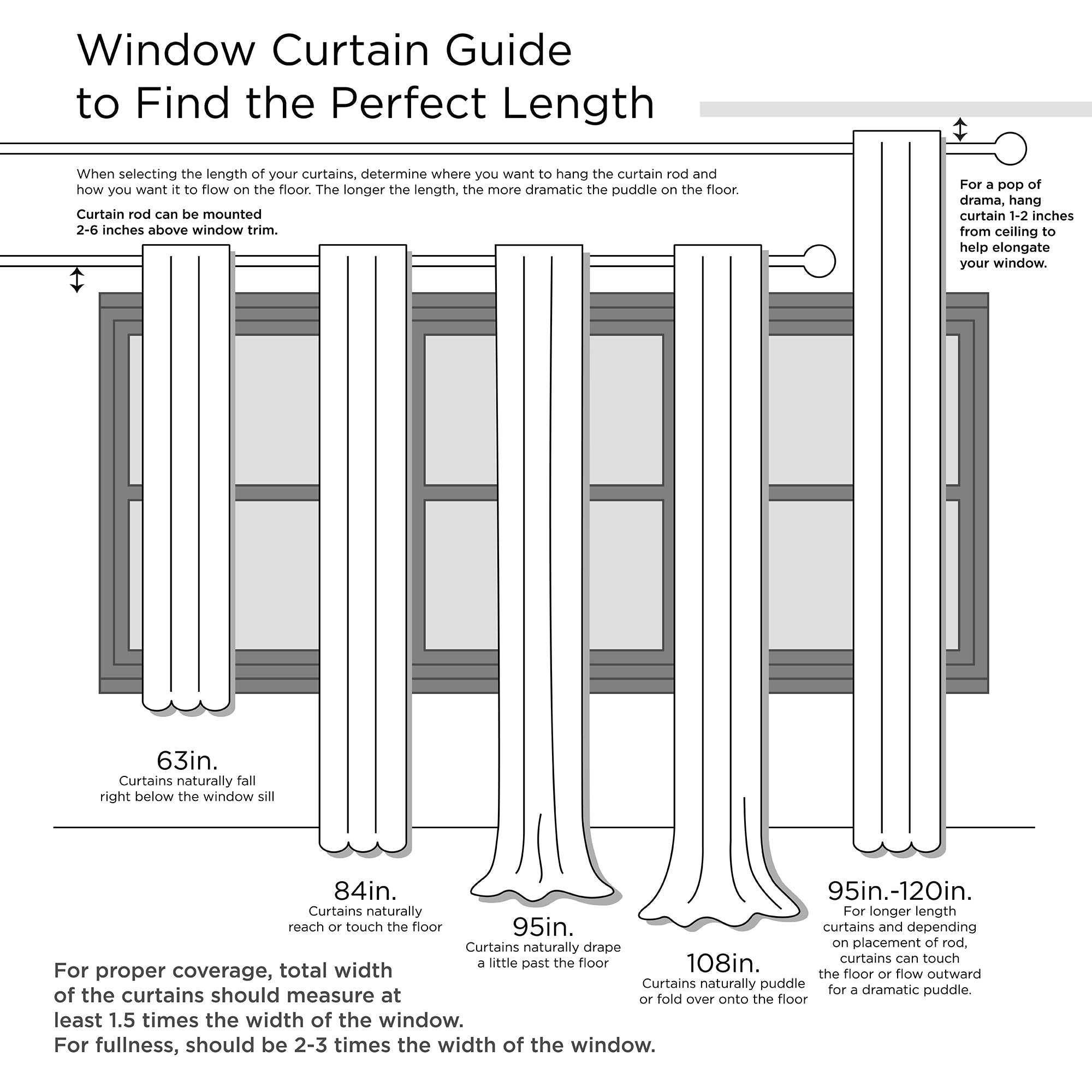 Twist Tab Lined Window Curtain Panel Champagne 50x95