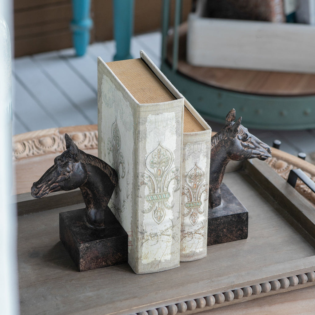 S/2 5.1x4x8' Horse Bookends