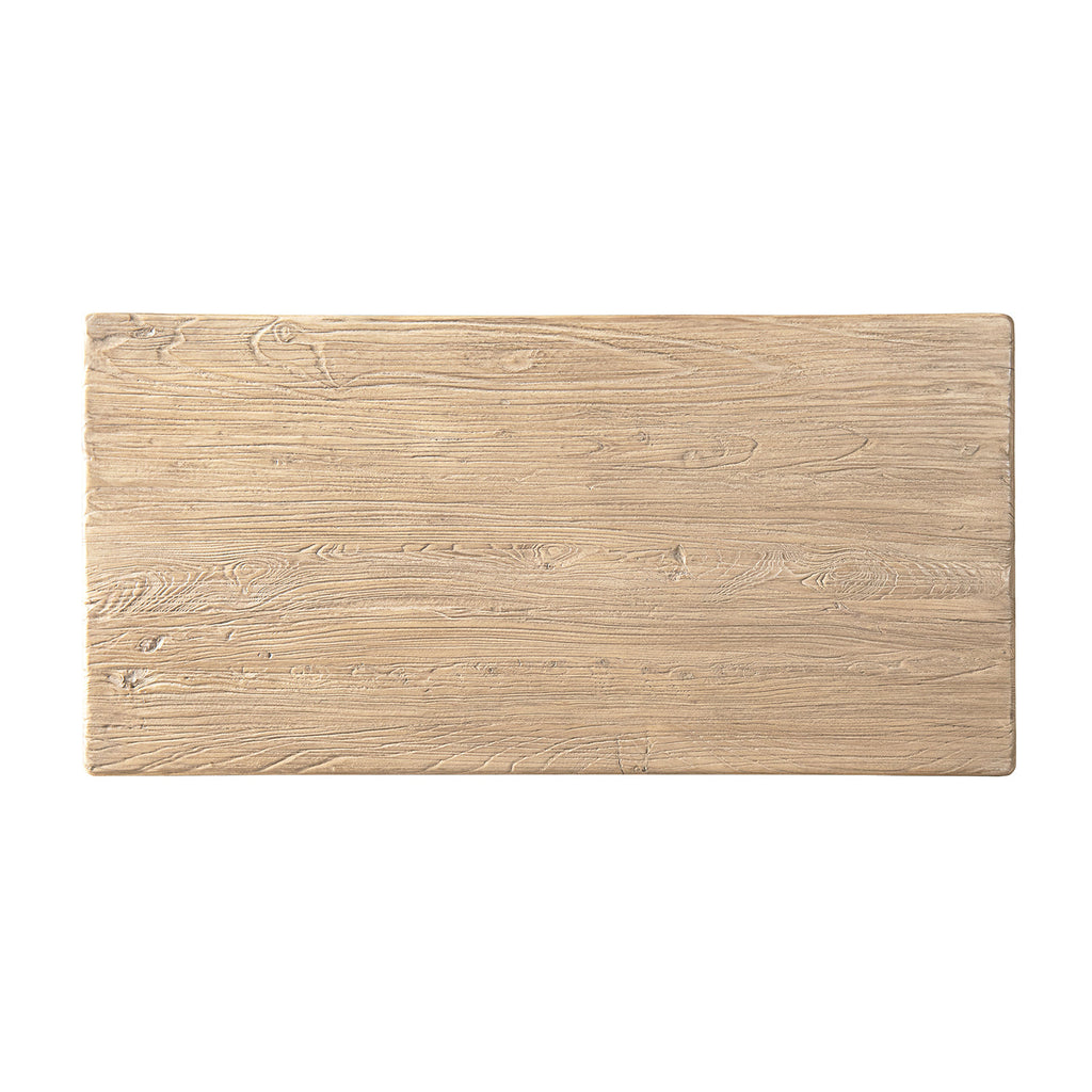 Hawthorne 48' Solid Reclaimed Elm Rectangular Trestle Coffee Table