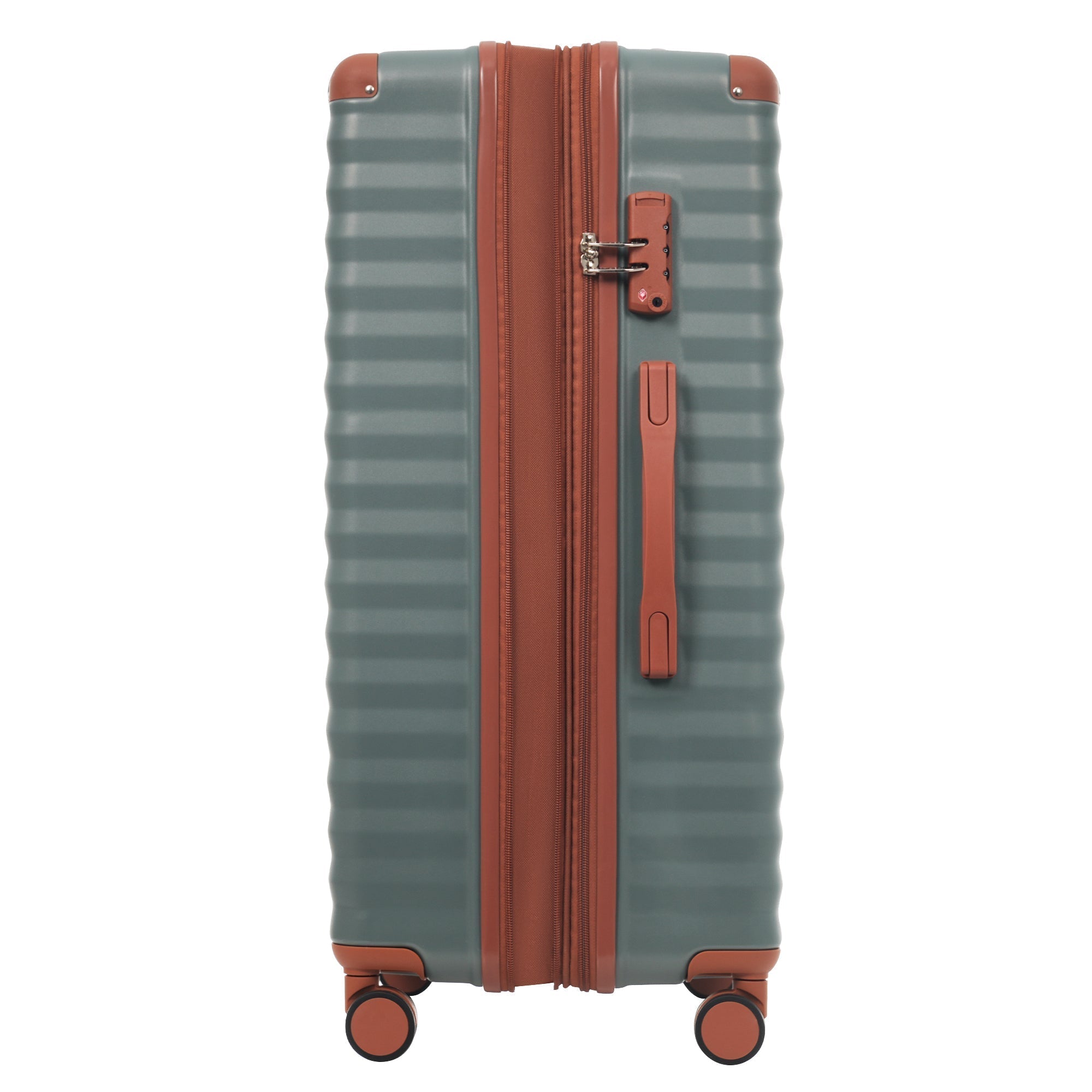 Deluxe 5-Piece Hard-Side Luggage Set with USB and TSA Locks