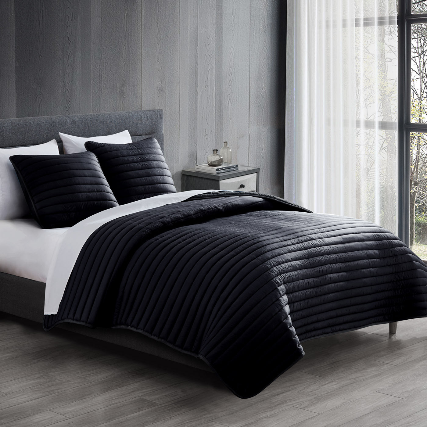 Excursion Twin Puffer-Quilt Comforter Set