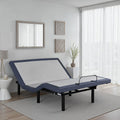Twin XL Adjustable Bed Base with Massage and Position Adjustments