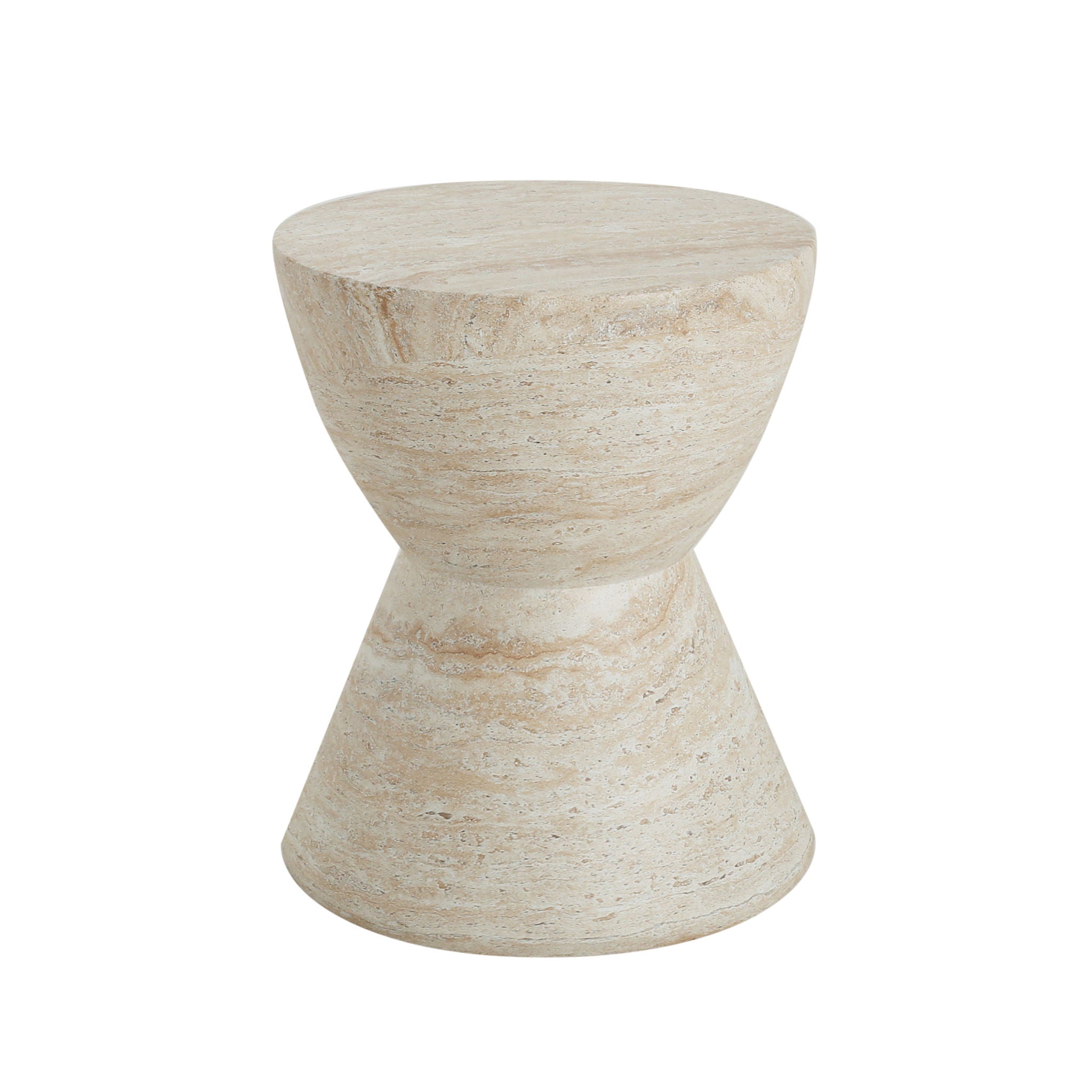 Outdoor Lightweight Concrete Side Table