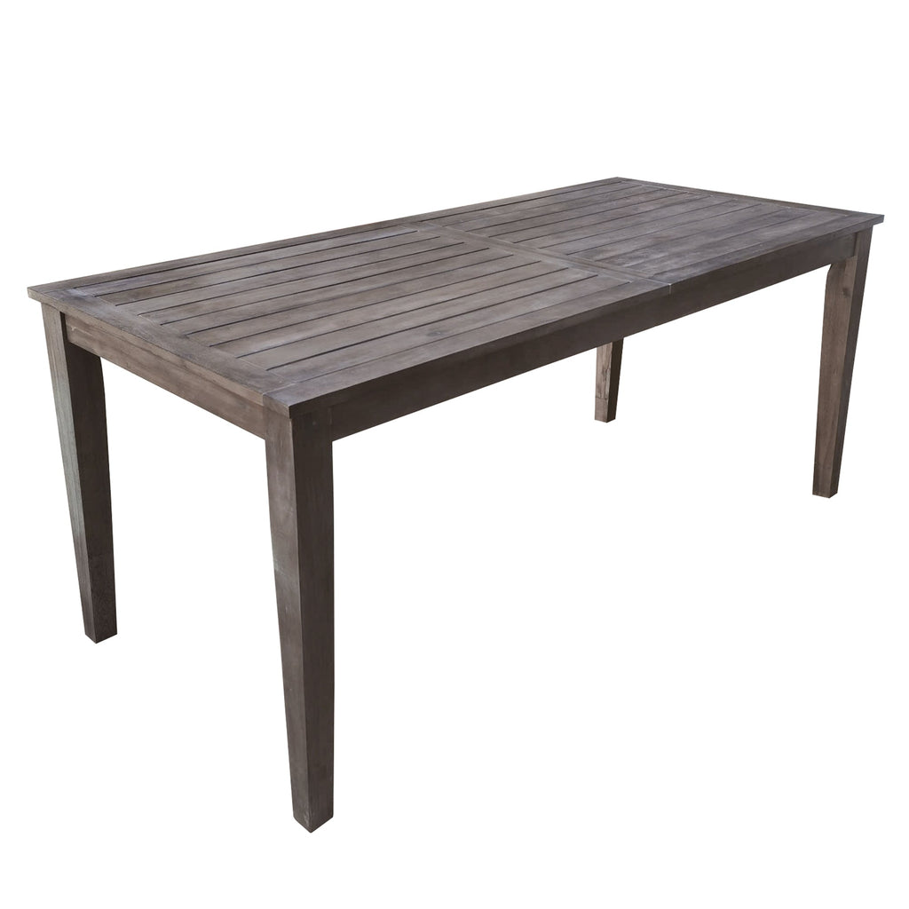 U_Style 7 Pieces Acacia Wood Outdoor Dining Set with Cushions