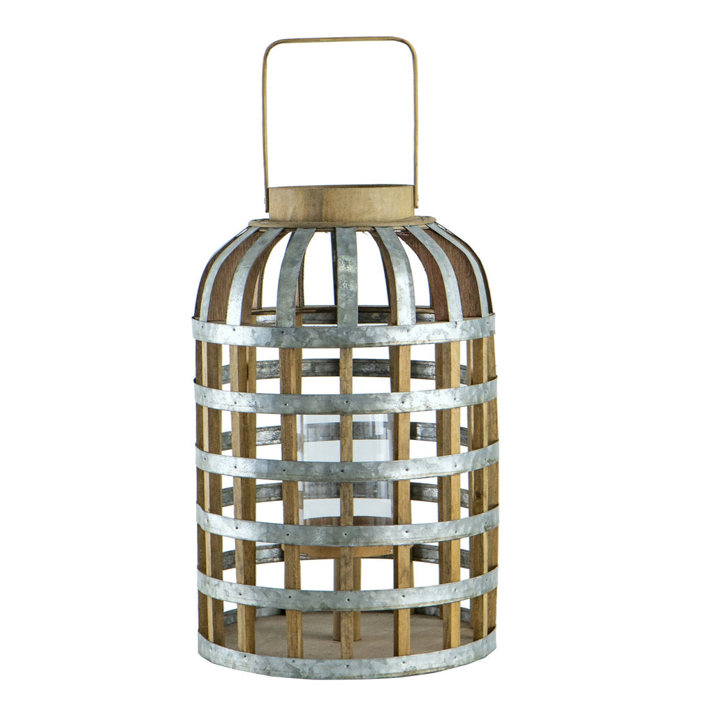 Decorative Lantern With Handle Wooden Lantern For Indoor Outdoor Home Garden Wedding