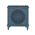 Hollow - Carved 2 Doors Accent Cabinet
