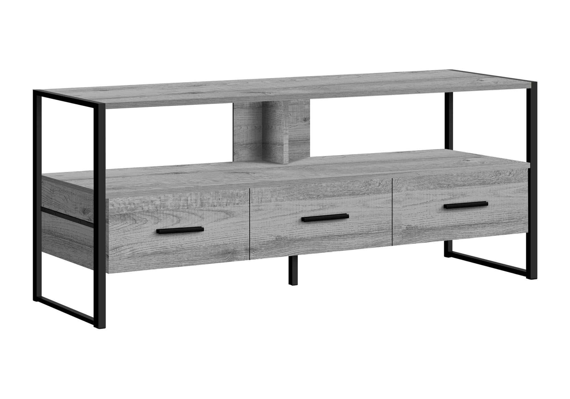 TV Stand Console Media Entertainment Center with Storage Drawers