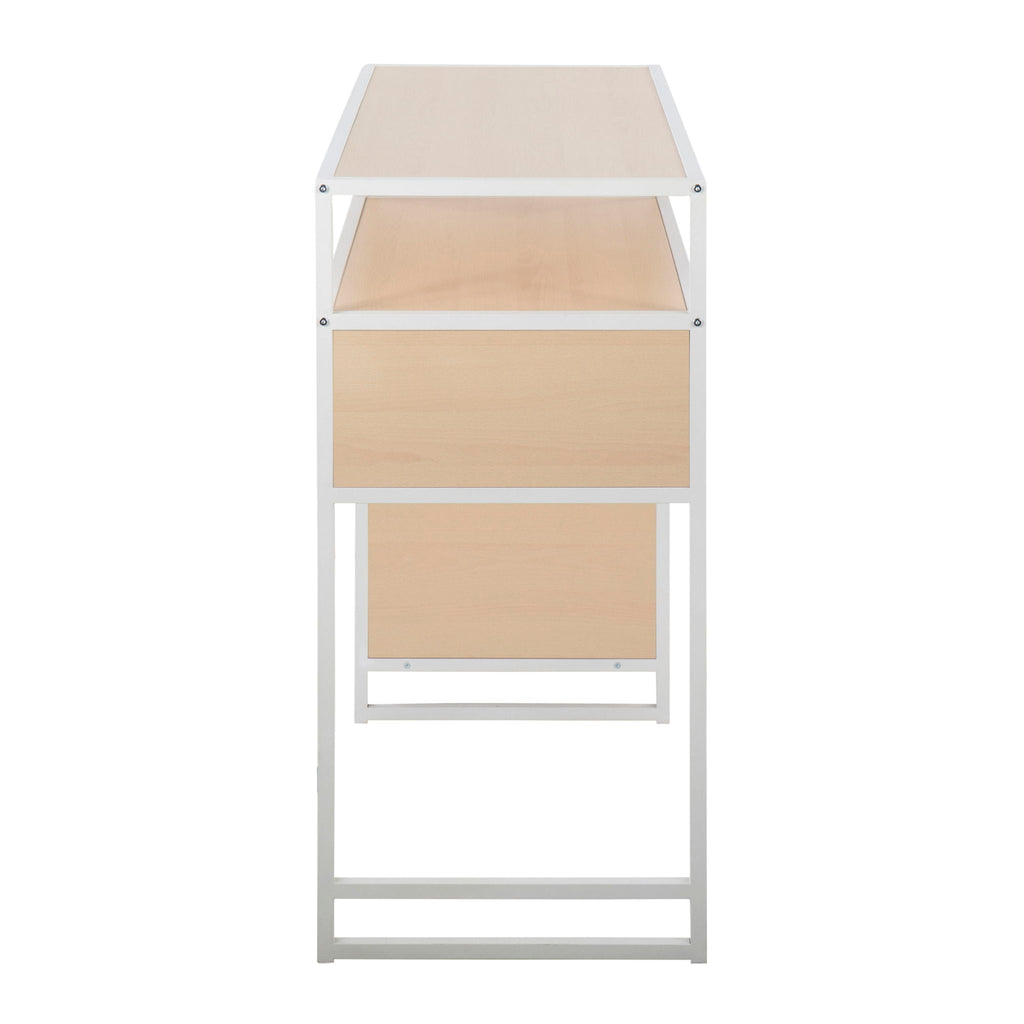 Display - Farmhouse Bar Height Table With Storage Space