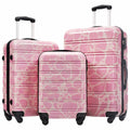 Hardshell Luggage Set 3-Piece Spinner Suitcases with TSA Lock