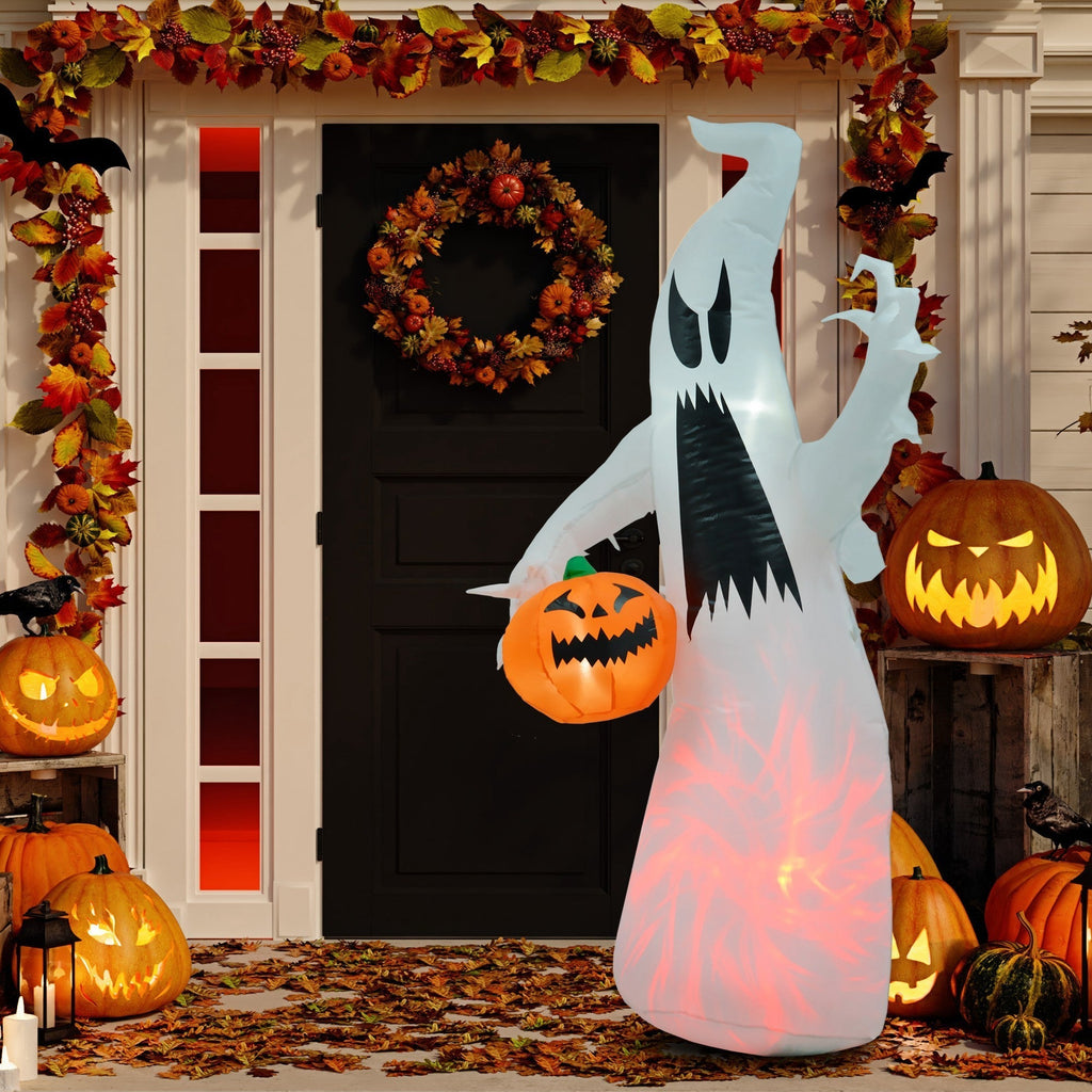 5.9' Towering LED-Lit Inflatable Ghost