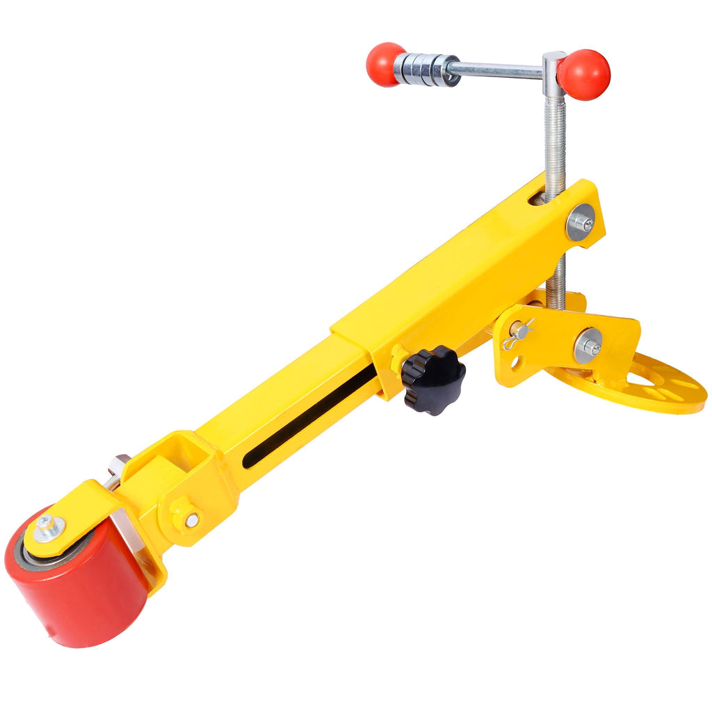 Auto Body Fender Roller Tool for Lip Rolling and Wheel Arch Reforming - Yellow