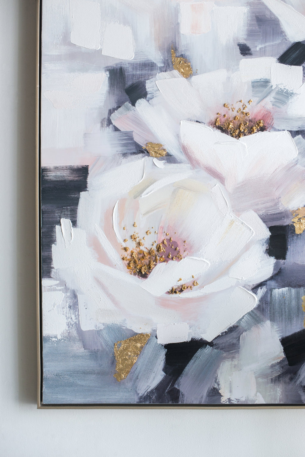 Sarah Framed Floral Wall Art, Large