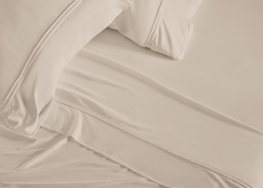 BedGear Dri-Tec Sheet Set, Beige, Split King/Split Cal King