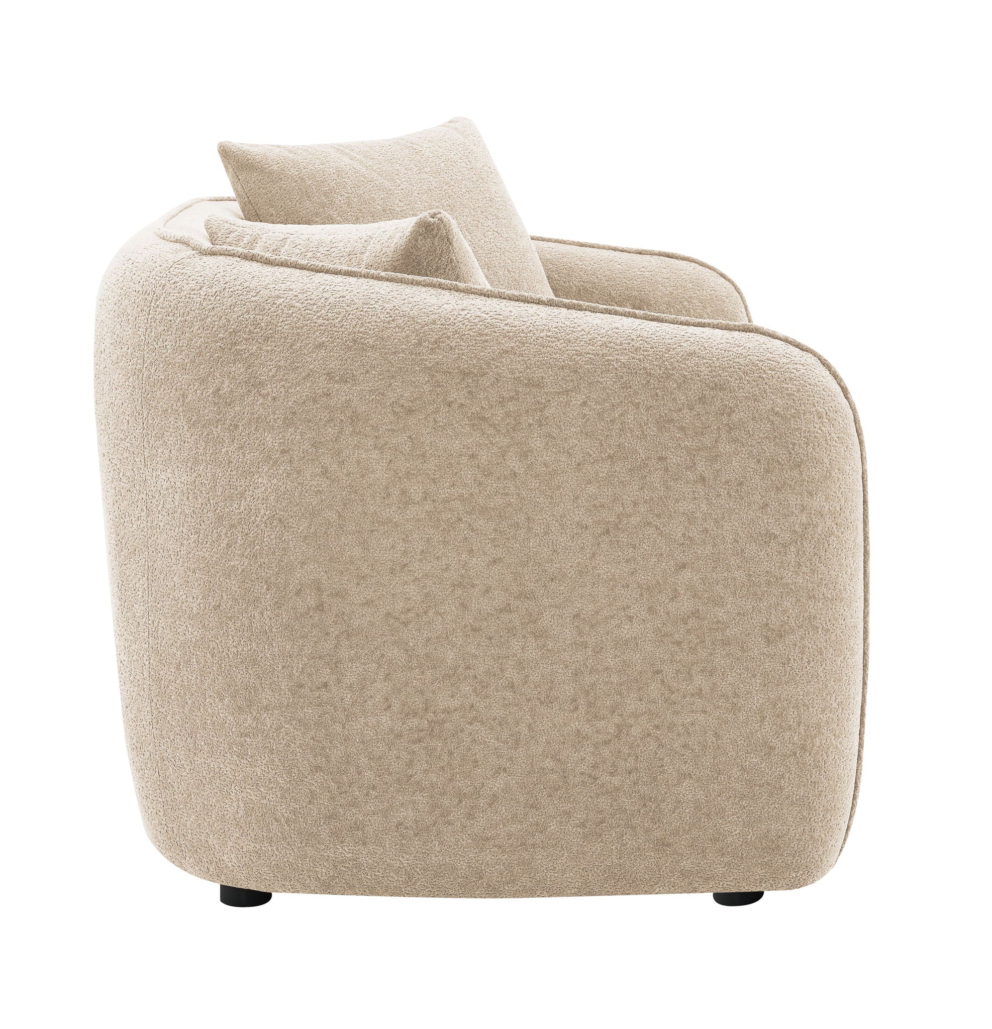 Keith Loveseat With 2 Matching Color Toss Pillows
