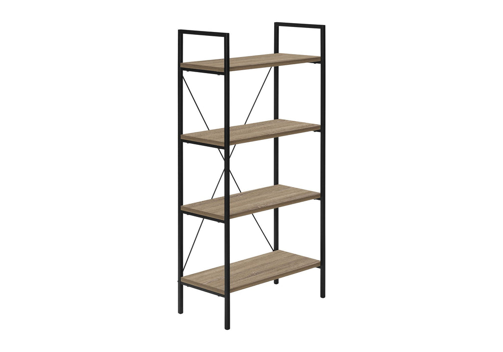 4-Tier Contemporary Bookshelf for Office & Bedroom