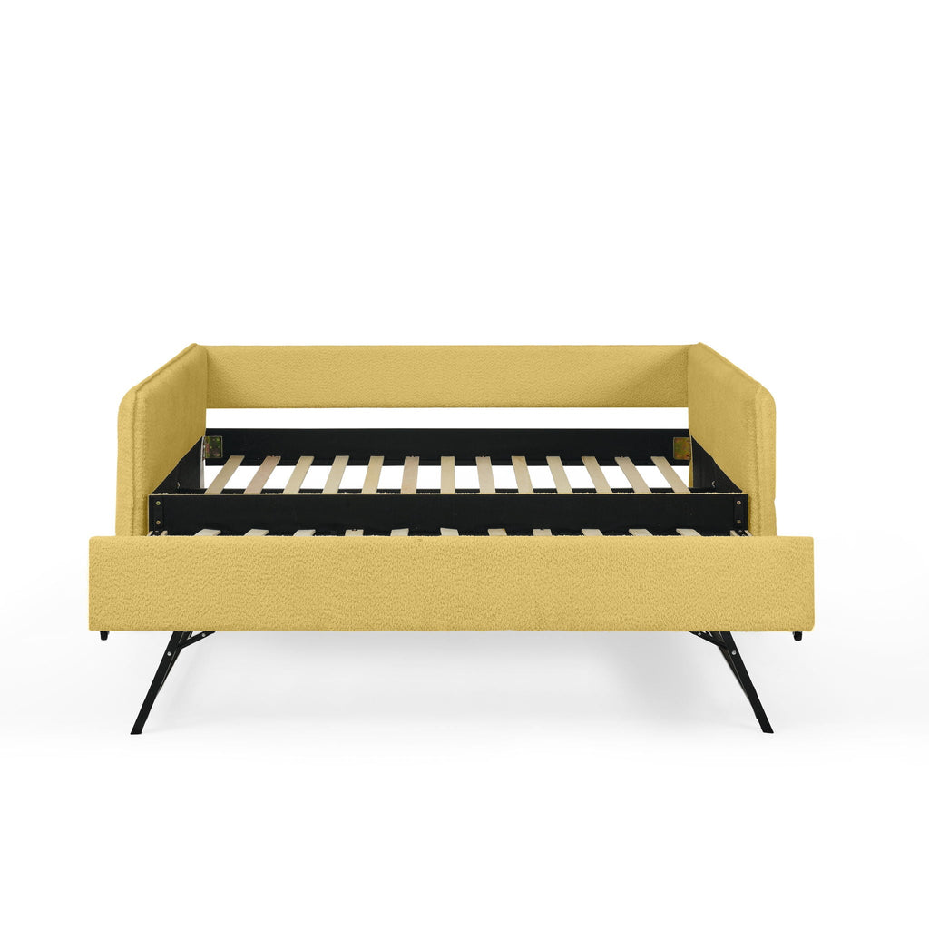 Upholstered Daybed With Pop Up Trundle