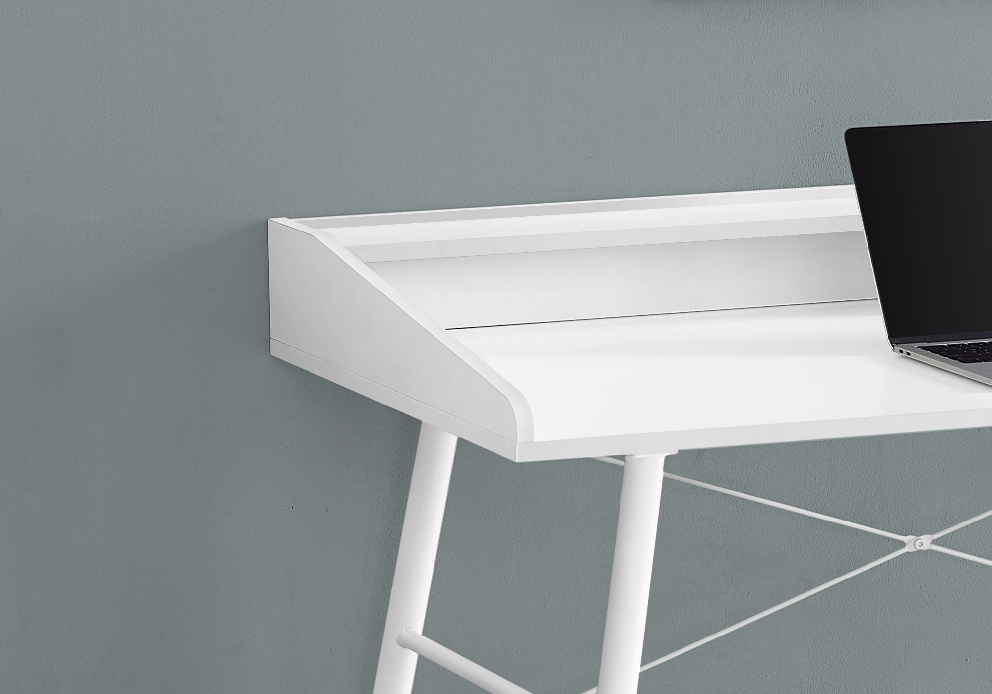 Computer Desk For Home Office With Laptop Storage Shelves