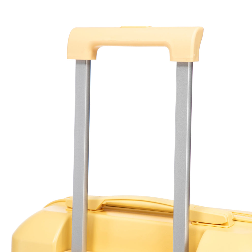 20 Inch ABS Hard Shell Travel Checked Luggage - Yellow
