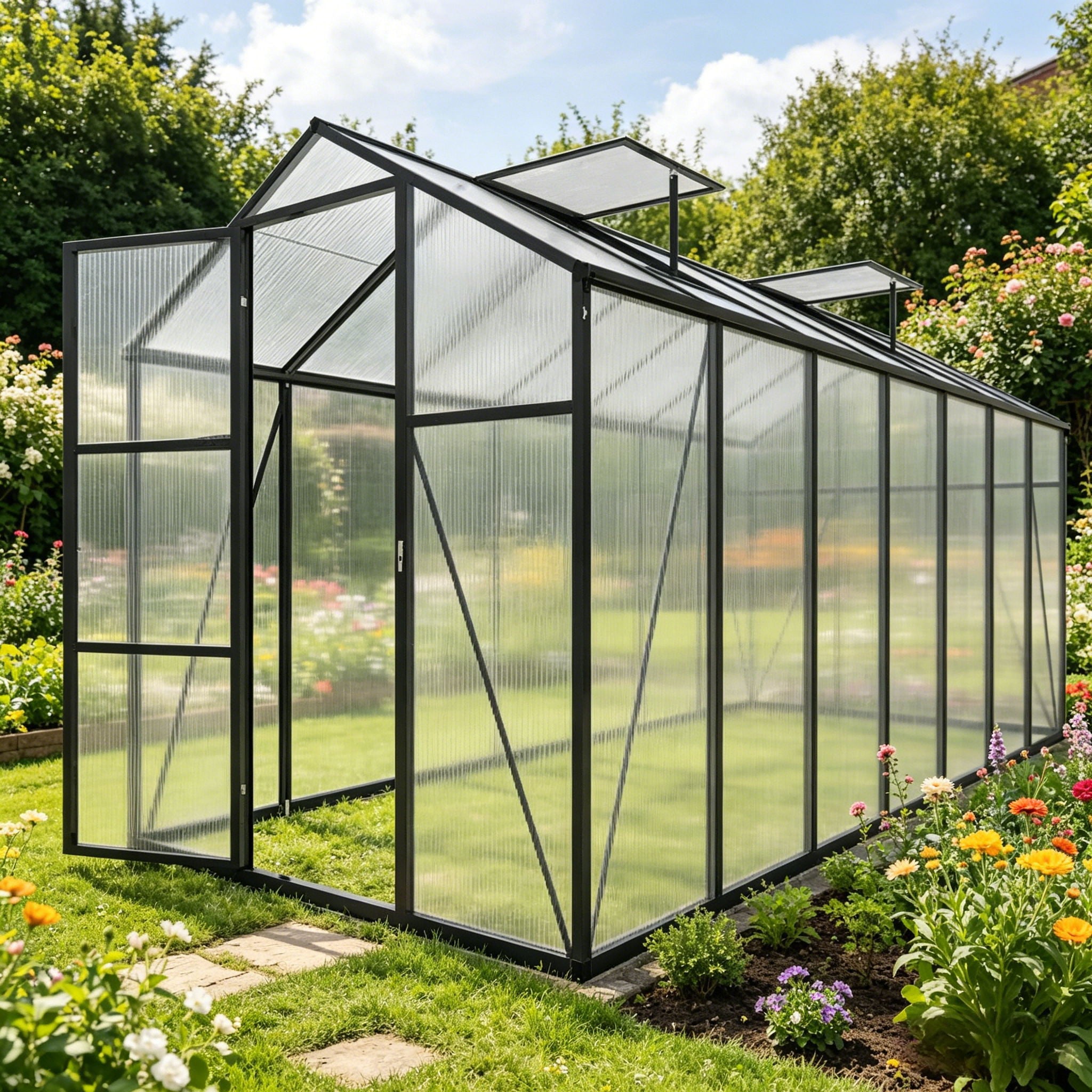 Gain Height Windproof house With Raised Base