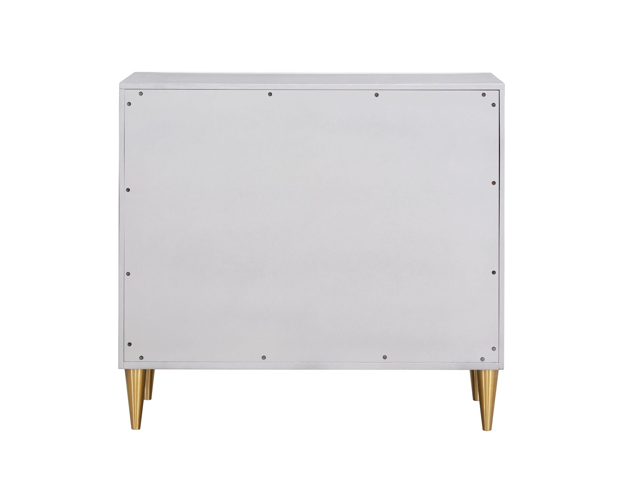 Anson Console Cabinet - Silver / Champagne