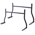 Universal Pick-Up Truck Rack 650 Lbs Adjustable Fit 2 Bars Utility Ladder Truck Cargo Rack - Black