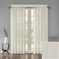 Solid Crushed Curtain Panel Pair (2 Pcs Window Panels)