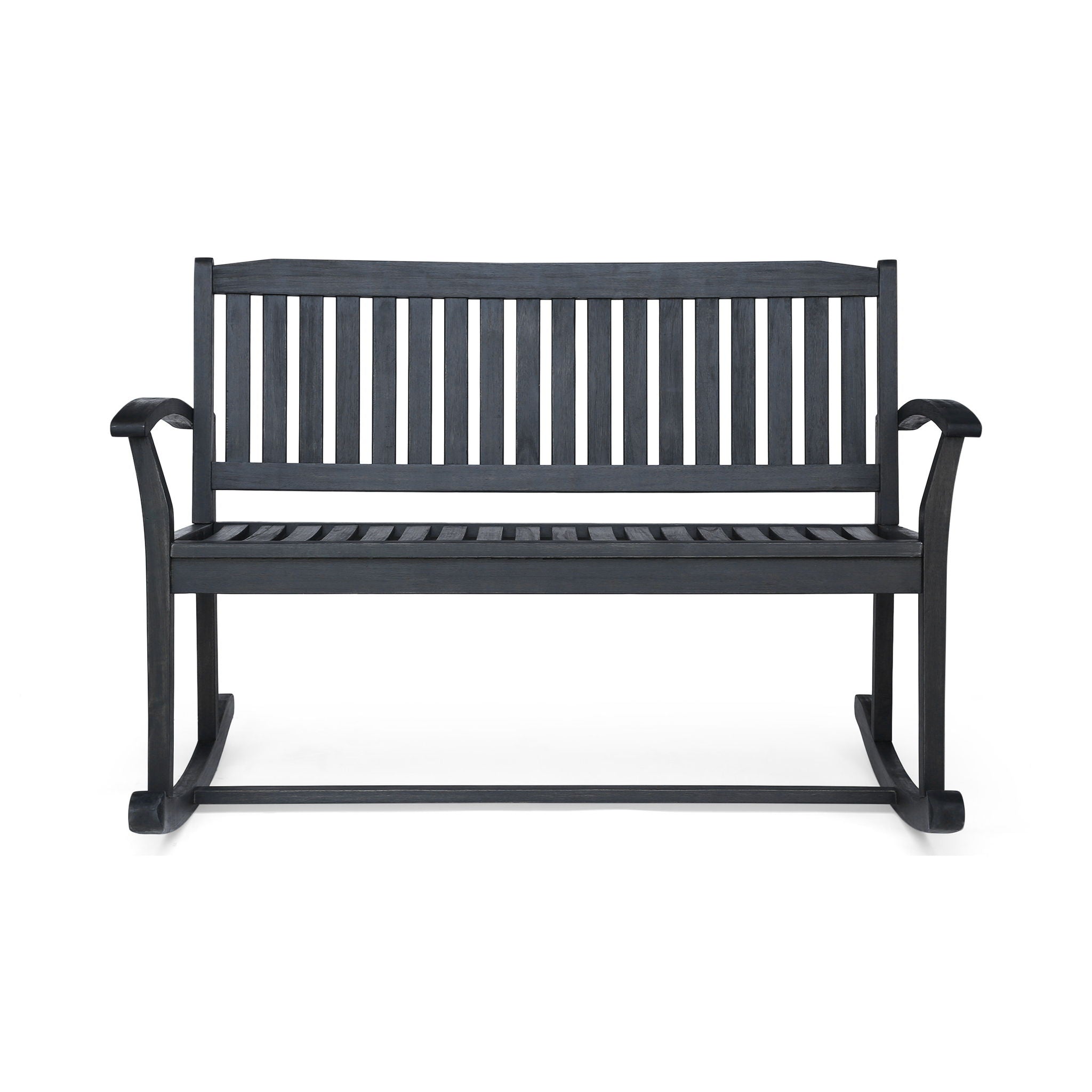 Baxter Rocking Loveseat - Dark Gray