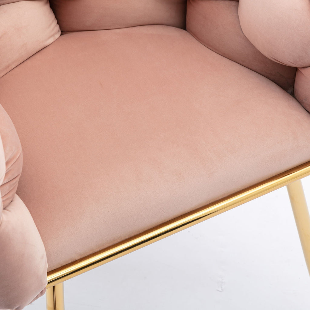 Luxury Modern Simple Leisure Single Sofa Chair Bedroom Lazy Person Household Dresser Stool Manicure Table Back Chair