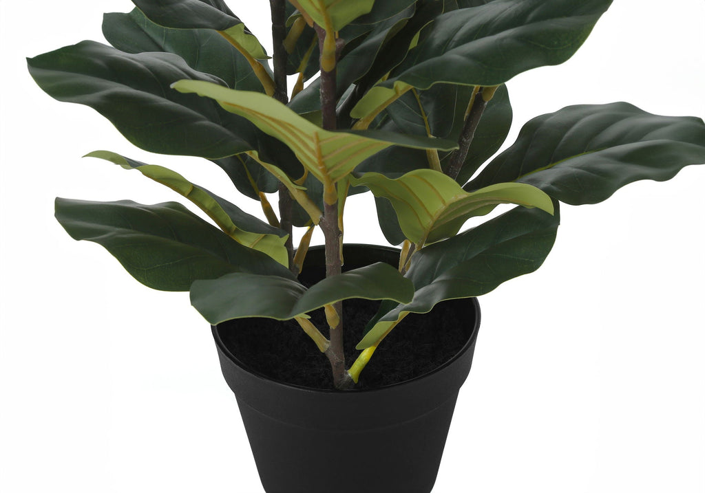 32" Tall Artificial Fiddle Tree Indoor Faux Plant