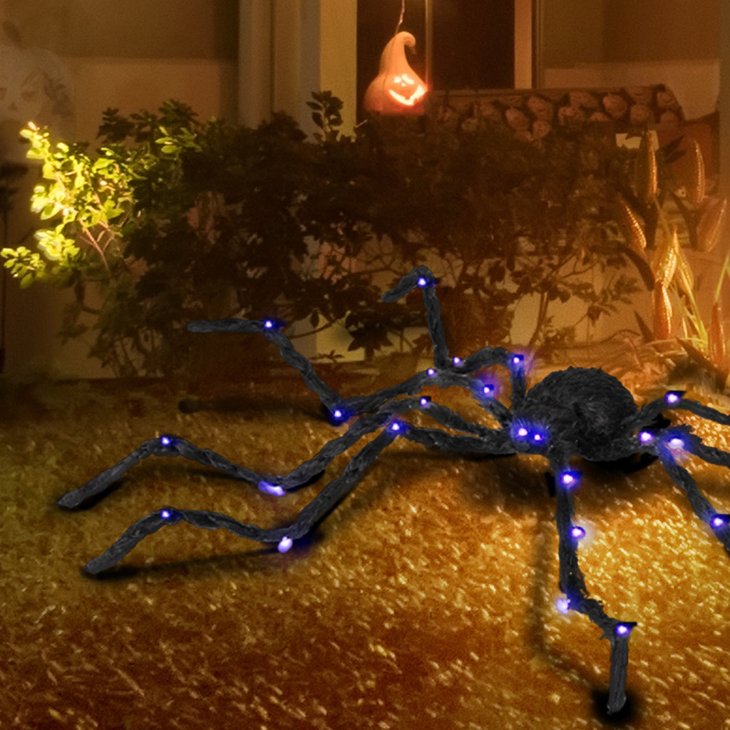 3.25' Illuminated Arachnid Halloween Accent