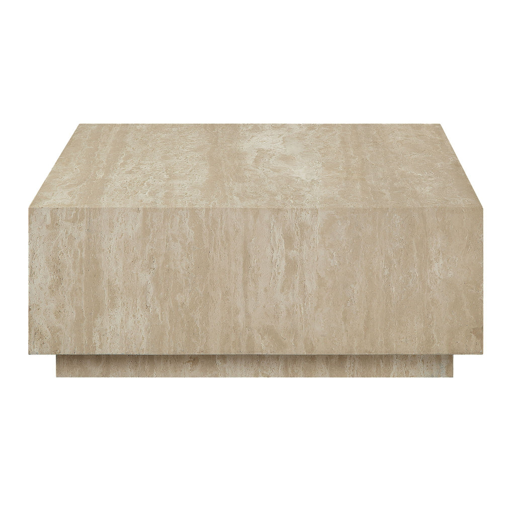 Deon Travertine Table - Beige