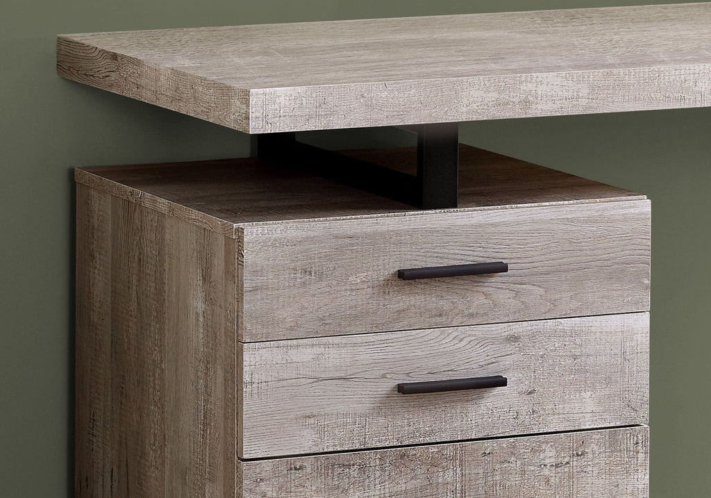 Computer Desk For Home Office, Left or Right Setup with Storage Drawers