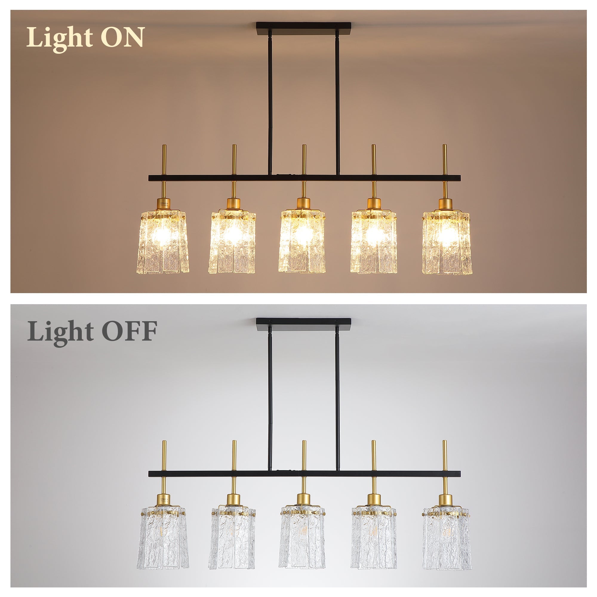 Modern Farmhouse 5-Light Dining Room Chandelier